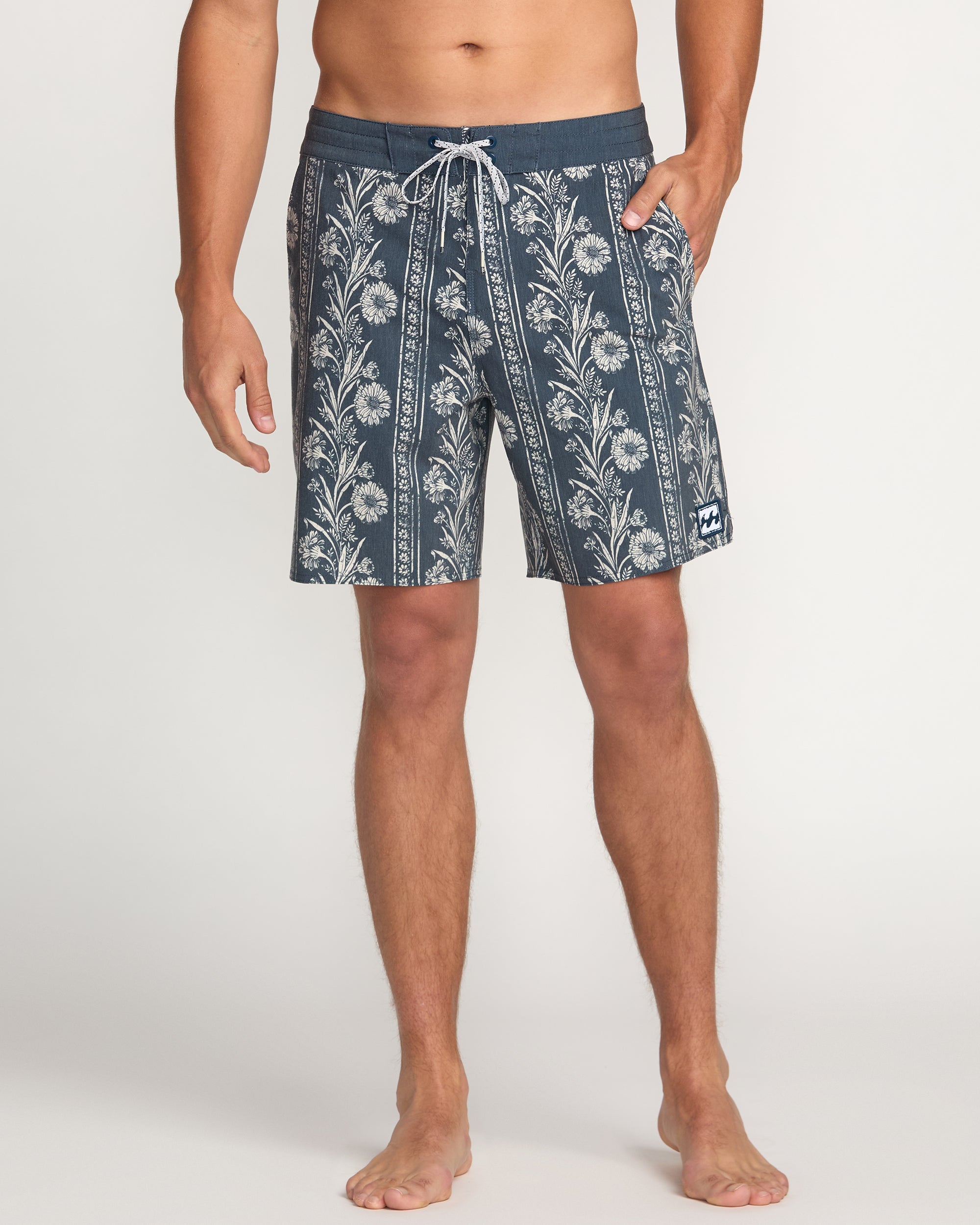 Sandtrax Lo Tide 19 Boardshorts - Aged Indigo