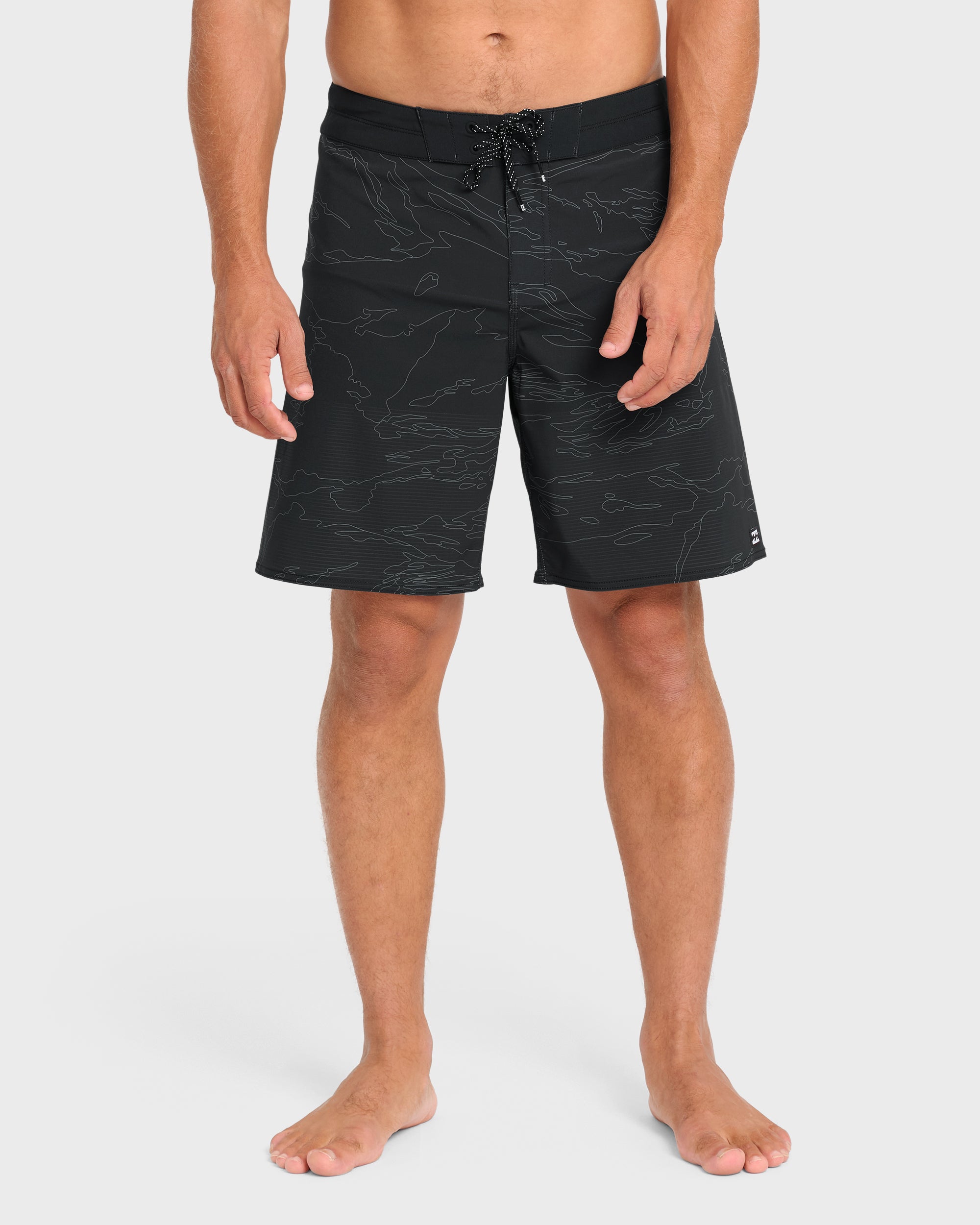 Sundays Airlite 19 Boardshorts - Black Camo - Black Camo
