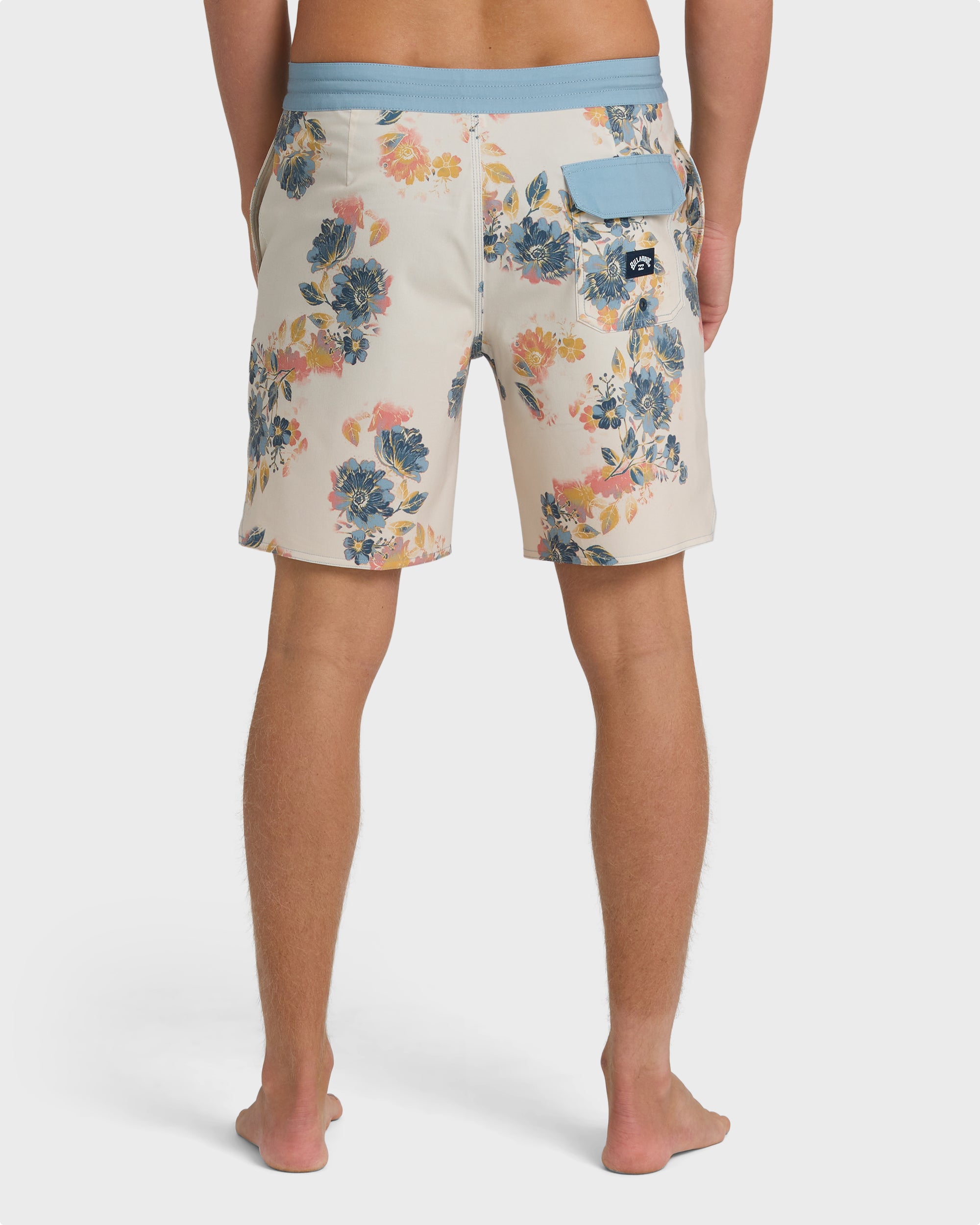 Good Times Lo Tide 18 Boardshorts - Oatmeal Multi - Oatmeal - Image 2