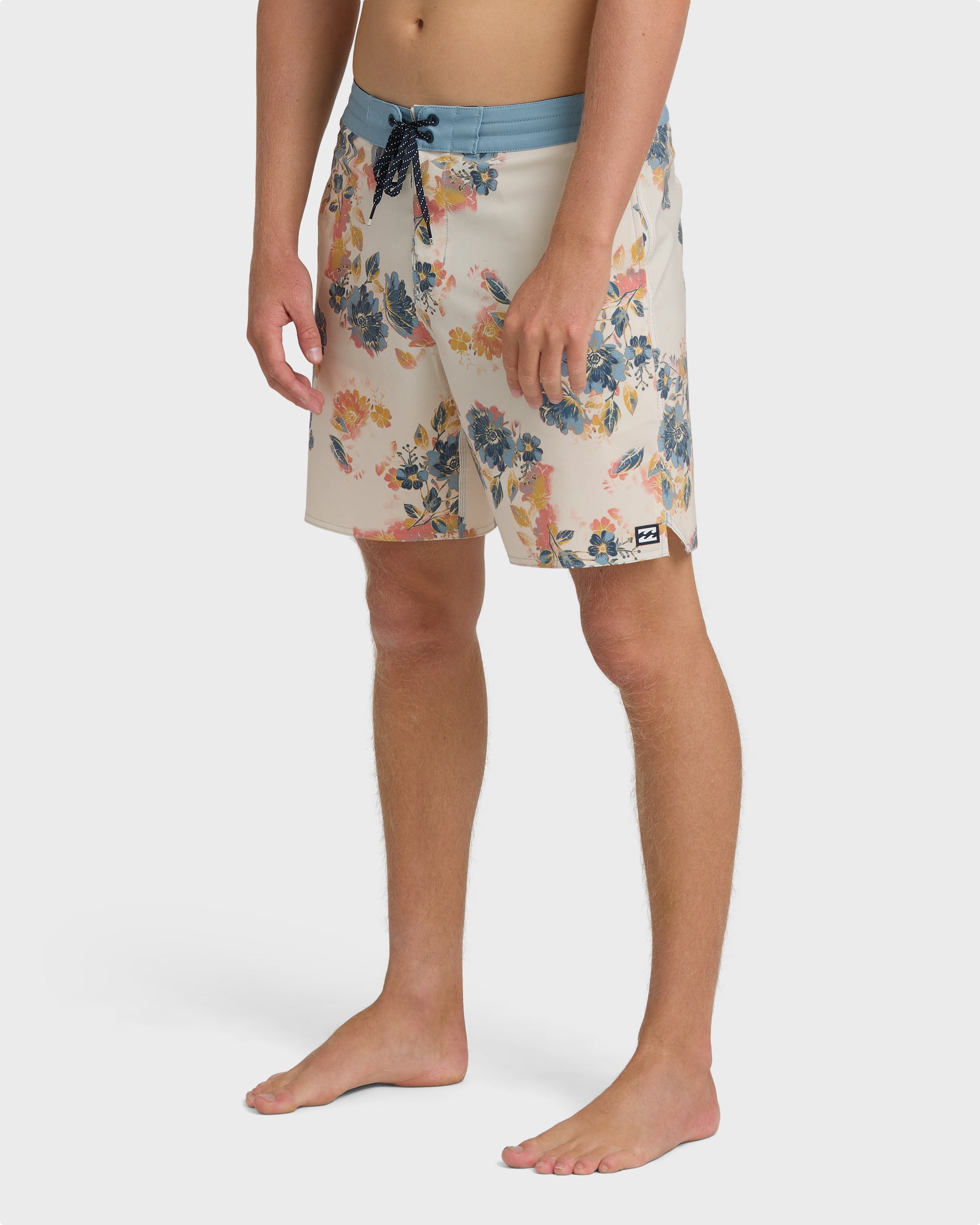 Good Times Lo Tide 18 Boardshorts - Oatmeal Multi - Oatmeal - Image 3