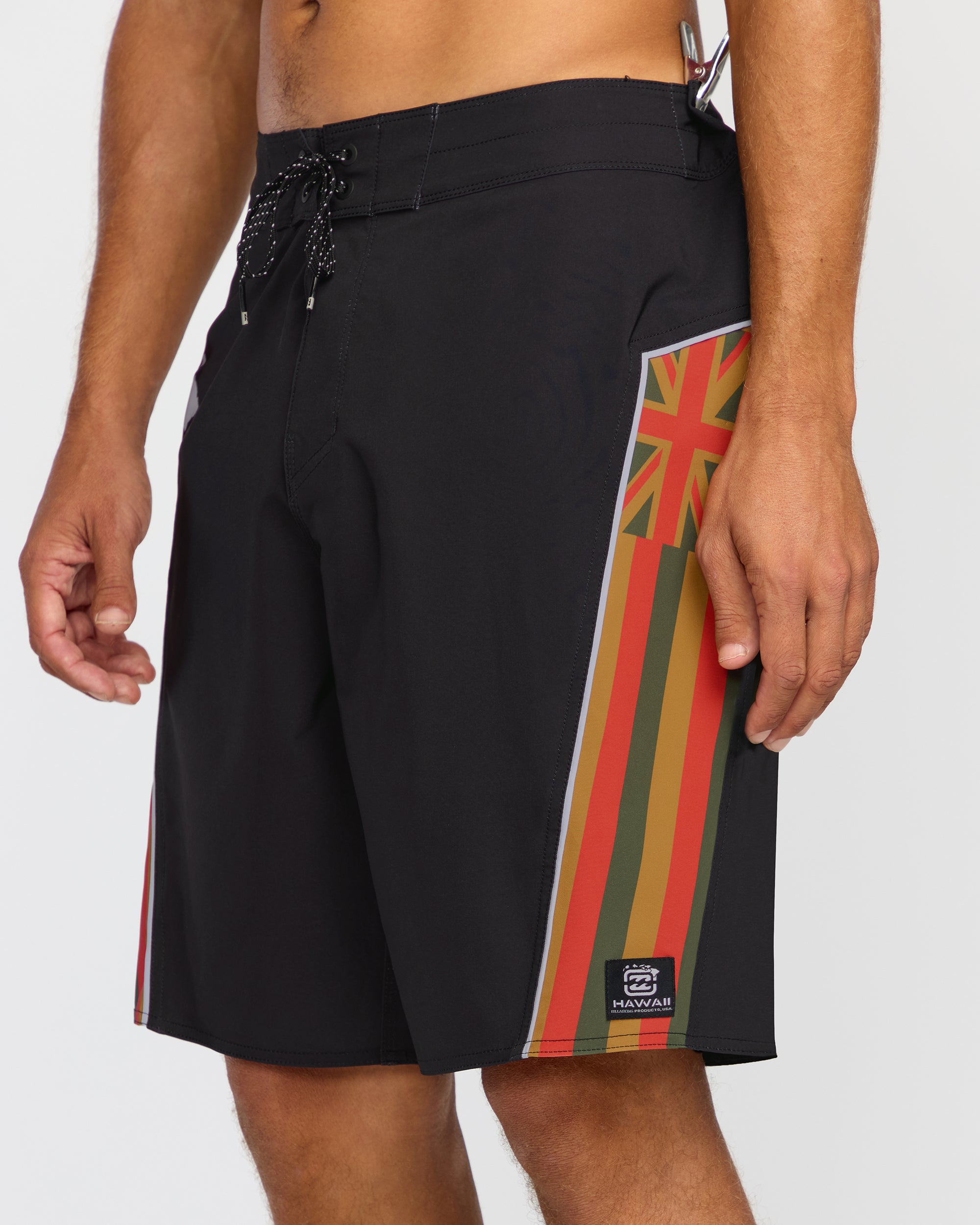 Straddie Pro Hi 20 Boardshorts - Rasta - Image 7
