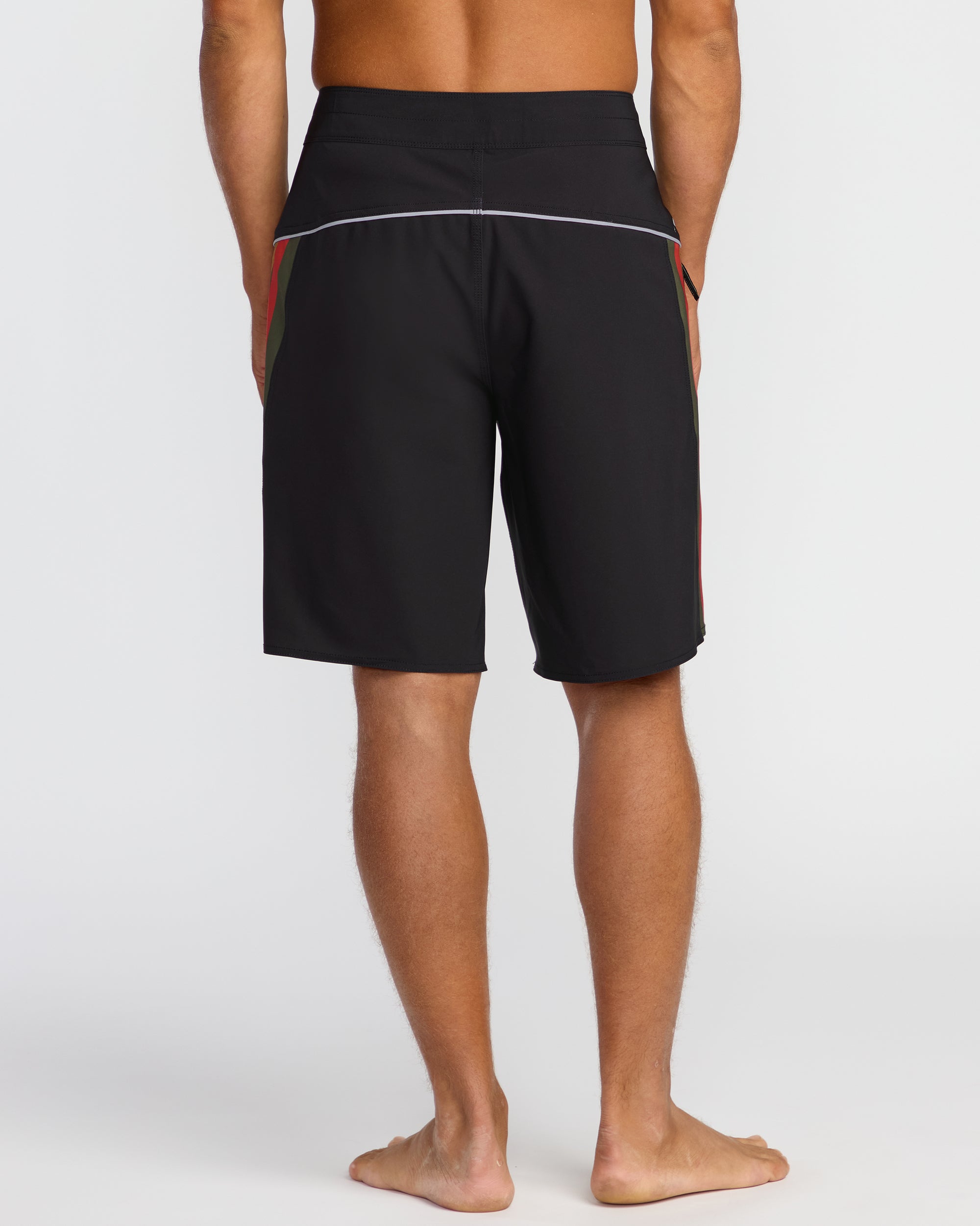 Straddie Pro Hi 20 Boardshorts - Rasta - Image 2
