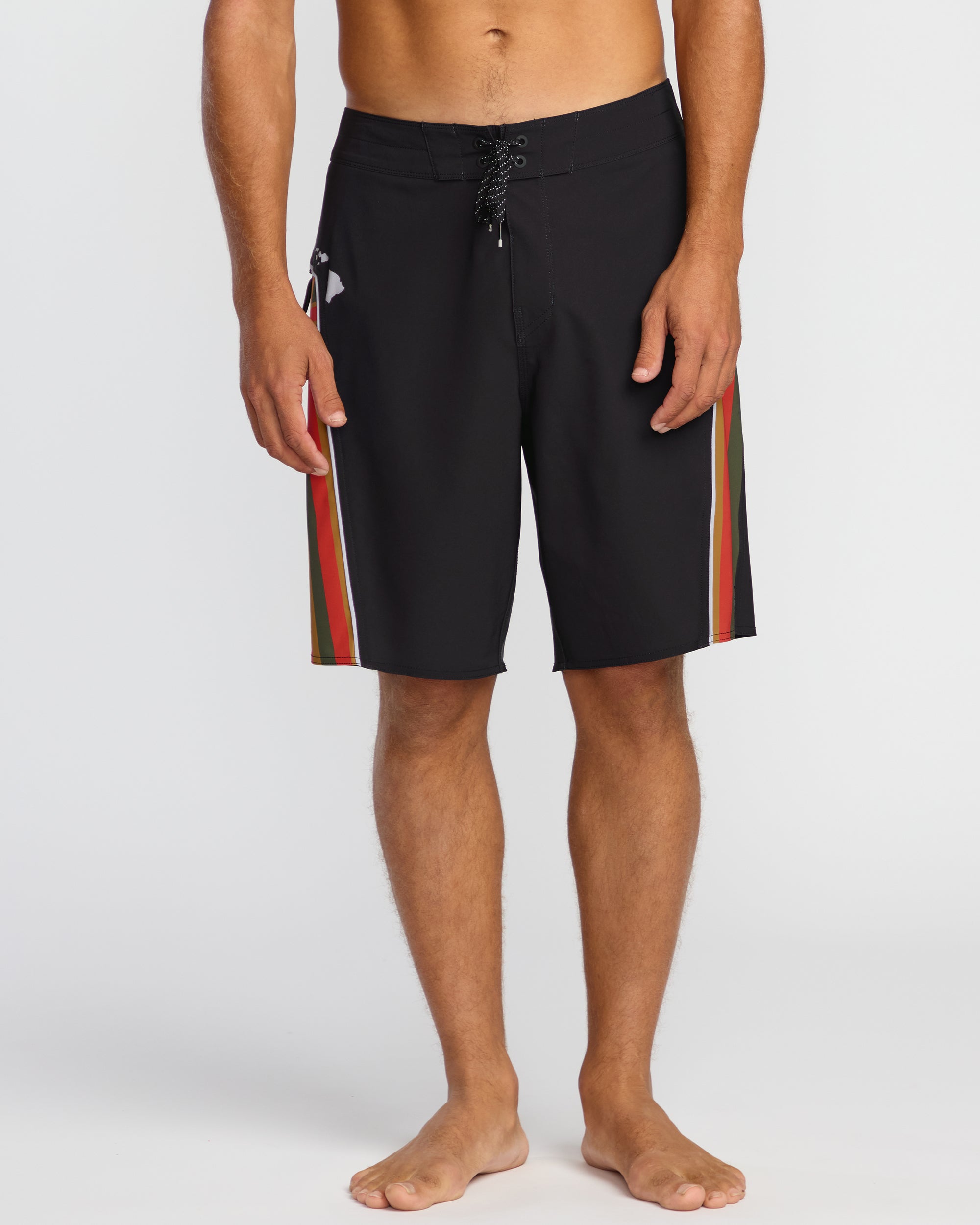 Straddie Pro Hi 20 Boardshorts - Rasta