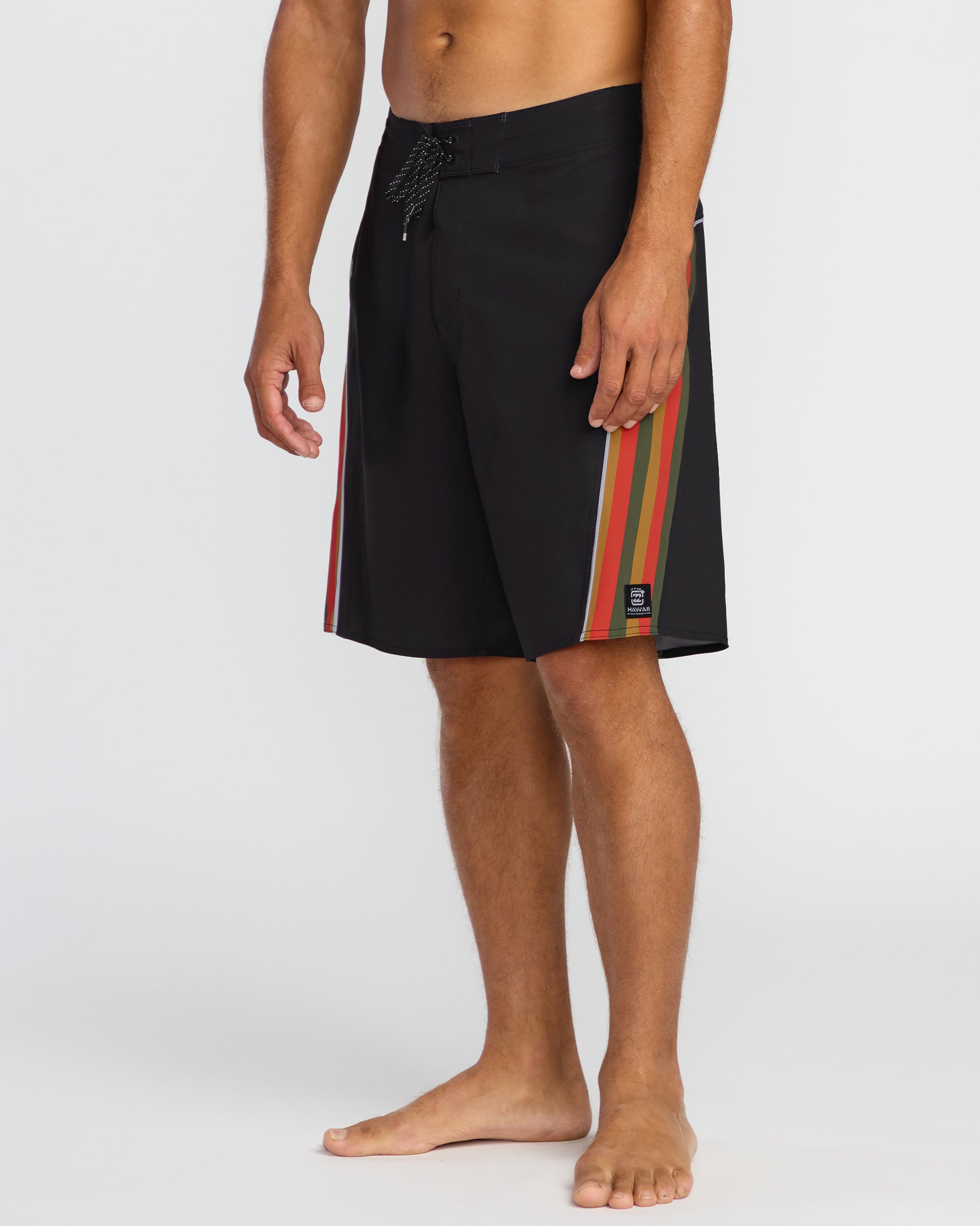 Straddie Pro Hi 20 Boardshorts - Rasta - Image 4