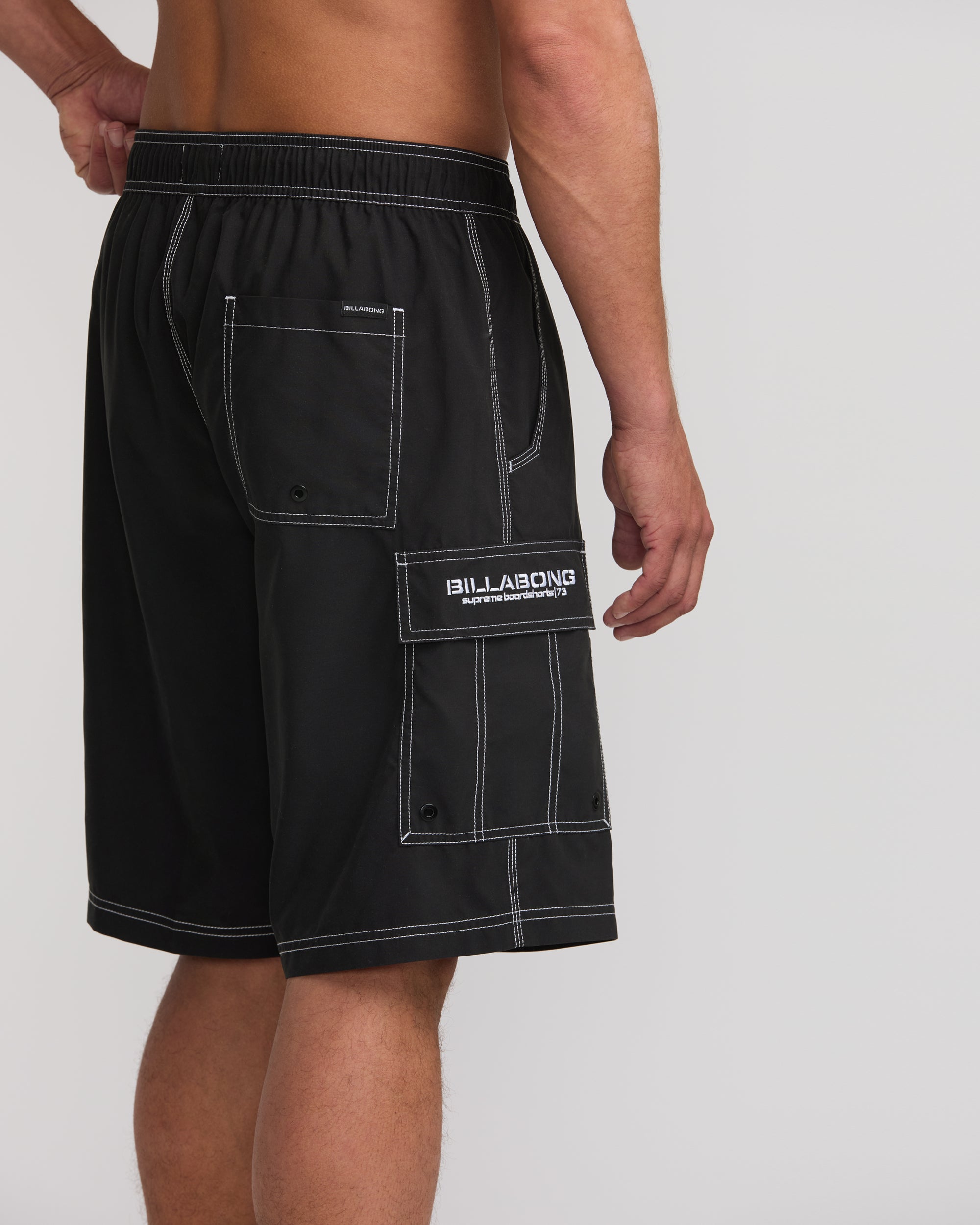 Throw On Laybacks 21 Trunks - Black - Image 8