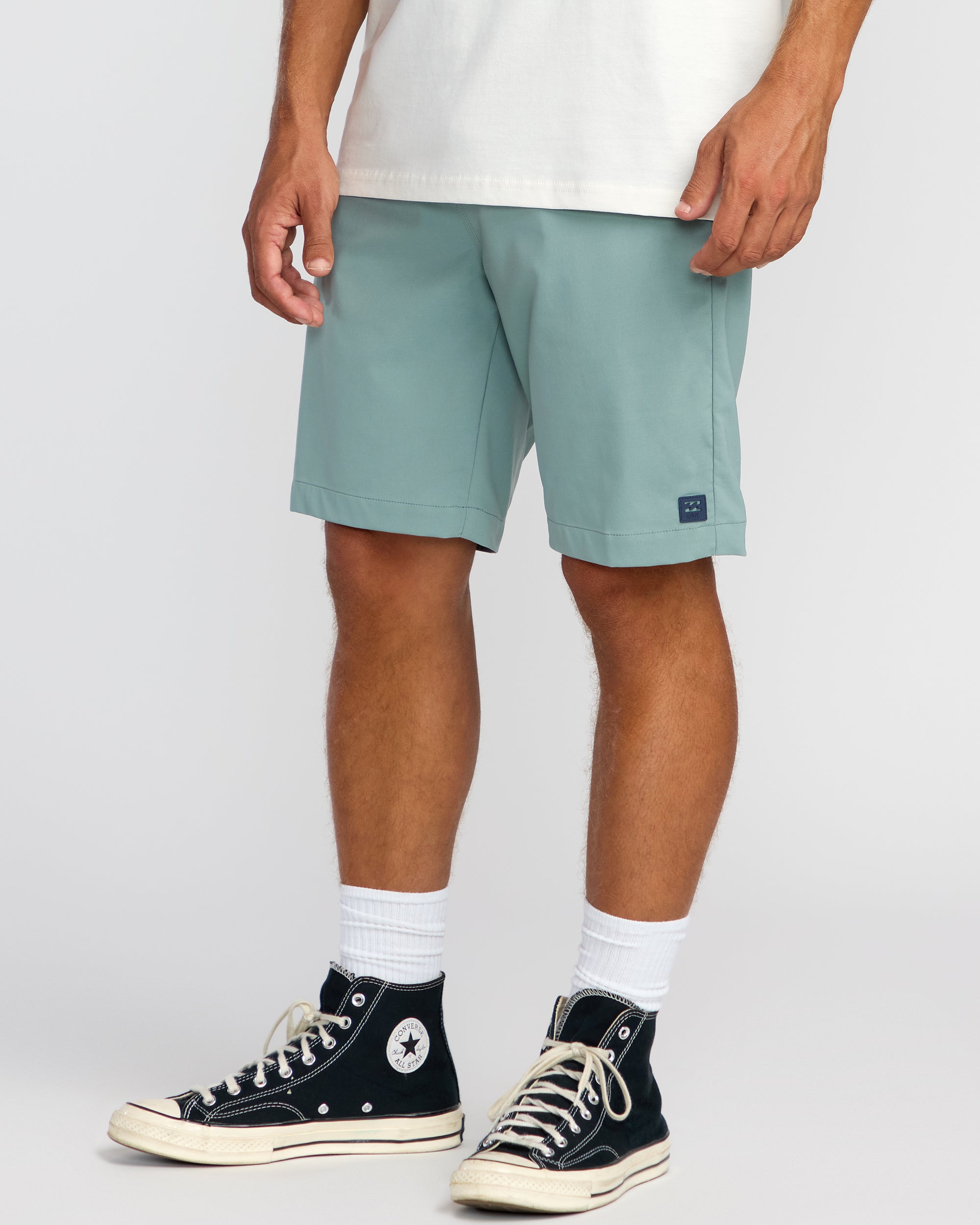 Surftrek Journey 20 Hybrid Shorts - Sea Blue - Image 3