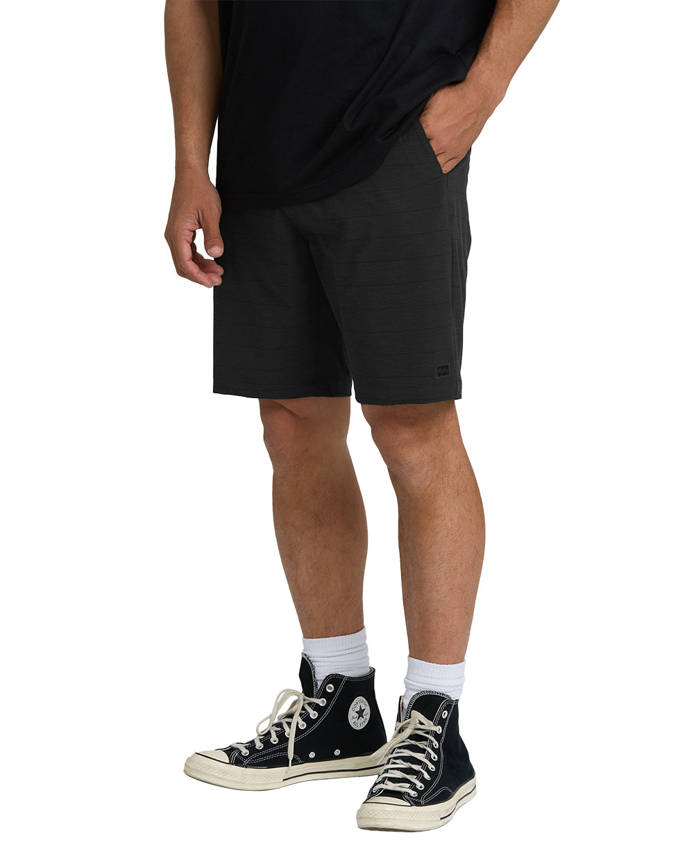 Crossfire Submersible 19 Hybrid Shorts - Black - Image 3