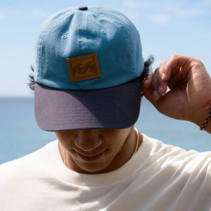 Throwback Strapback Hat - Deep Ocean